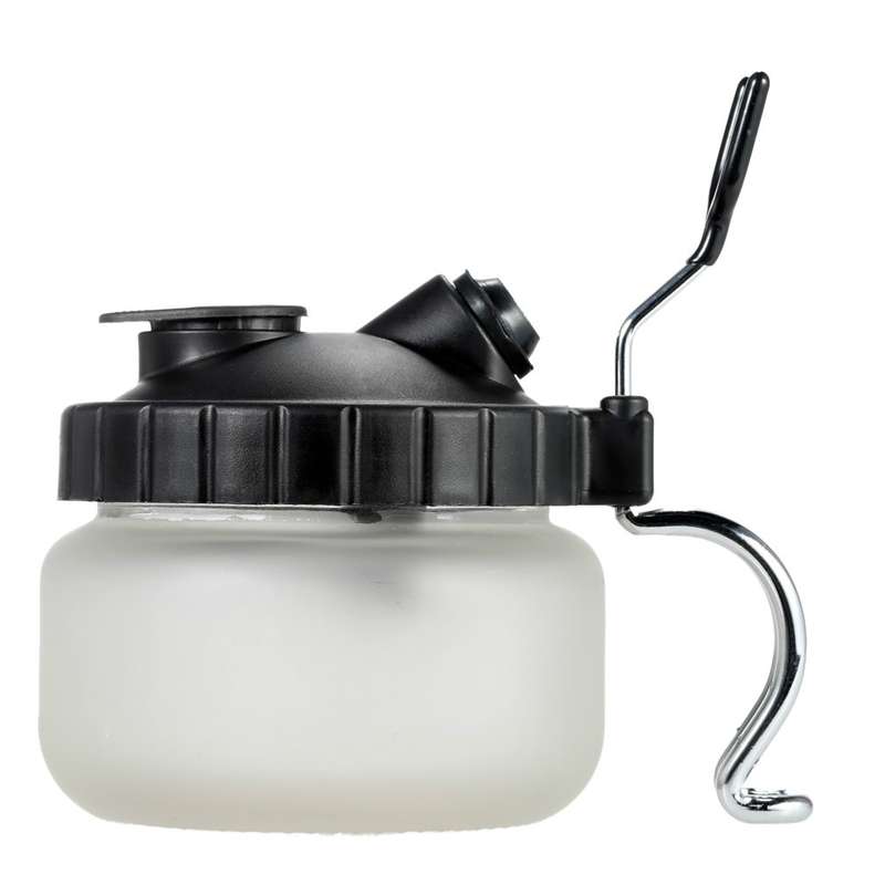 Multi-function Airbrush Cleaning Pot Model Air Pump Spray Paint Coloring Tool Waste Collection Bottl