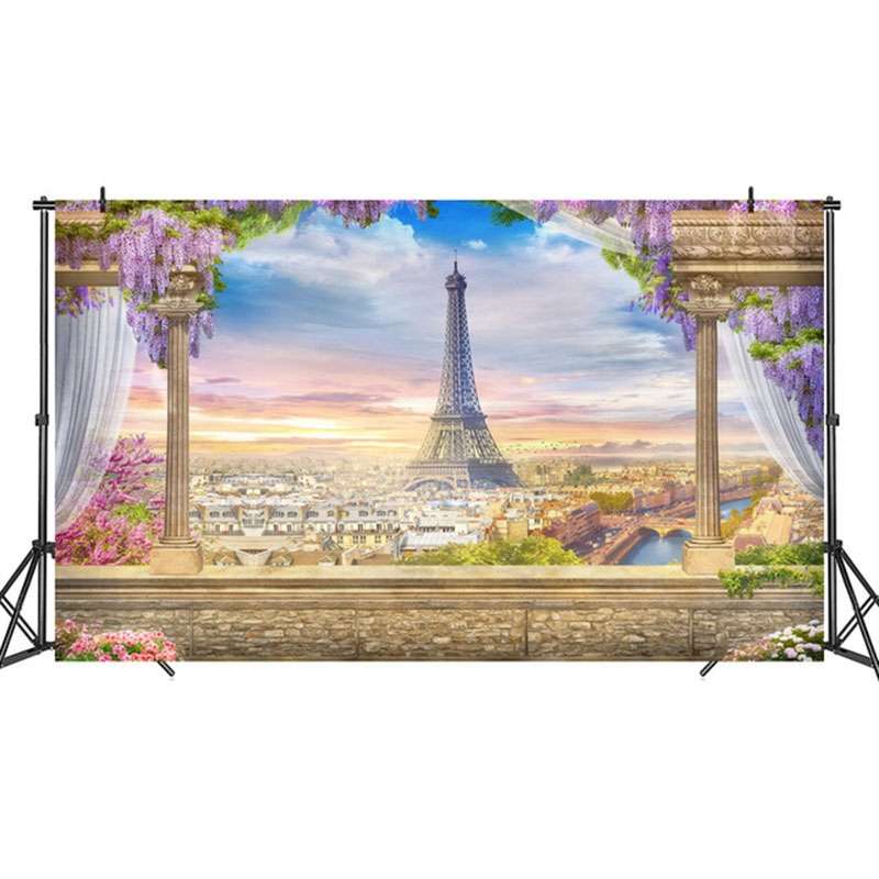 3m x 1.8m Scenery Seamless Party Photo Selfie Photography Background Cloth(KF01)