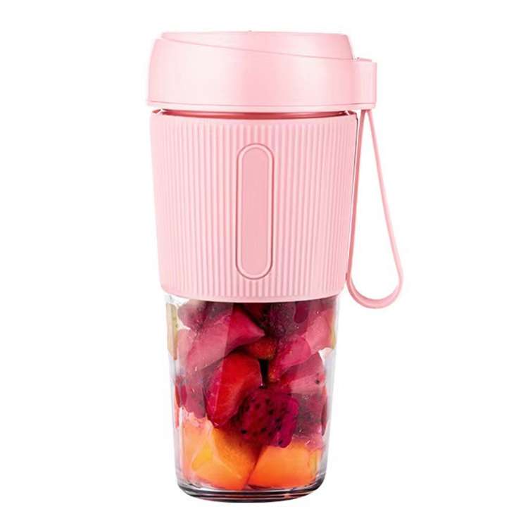 Portable Juicer Mini Electric Blender Portable Juicer(Navy Blue)