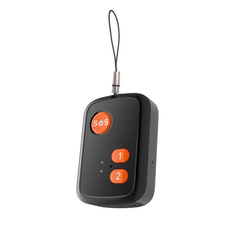 V51 B Style IP67 Waterproof 4G LTE 3G 2G GSM Elderly SOS Button Emergency Alarm GPS Tracker For Nort
