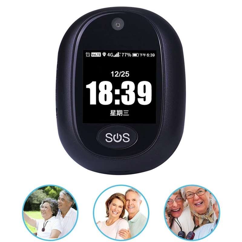 REACHFAR RF-V45-A Mini Touch Screen GPS Smart Tracker Pendant, Support SOS / Camera / Health Managem