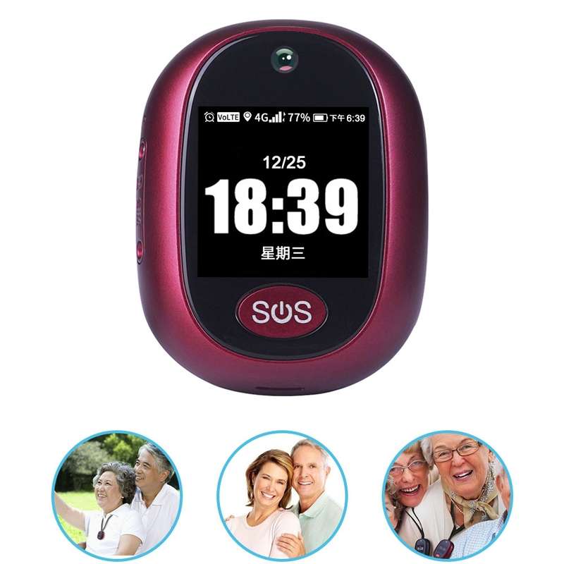 REACHFAR RF-V45-A Mini Touch Screen GPS Smart Tracker Pendant, Support SOS / Camera / Health Managem
