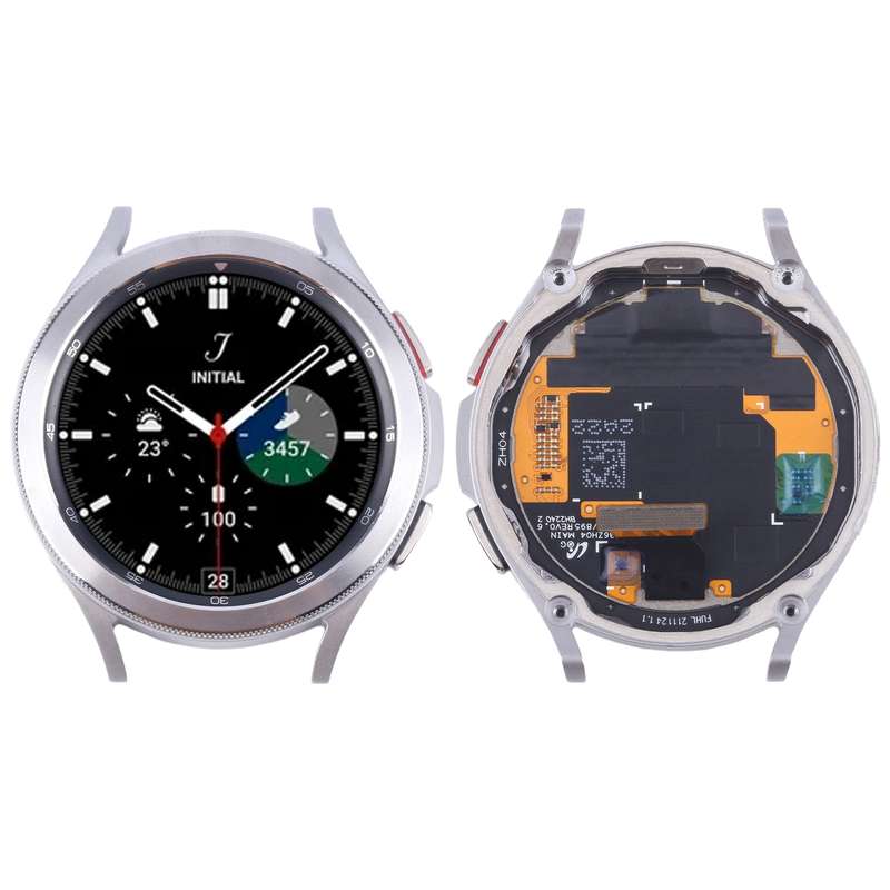 Original LCD Screen Digitizer Full Assembly with Frame for Samsung Galaxy Watch4 Classic 46mm SM-R89