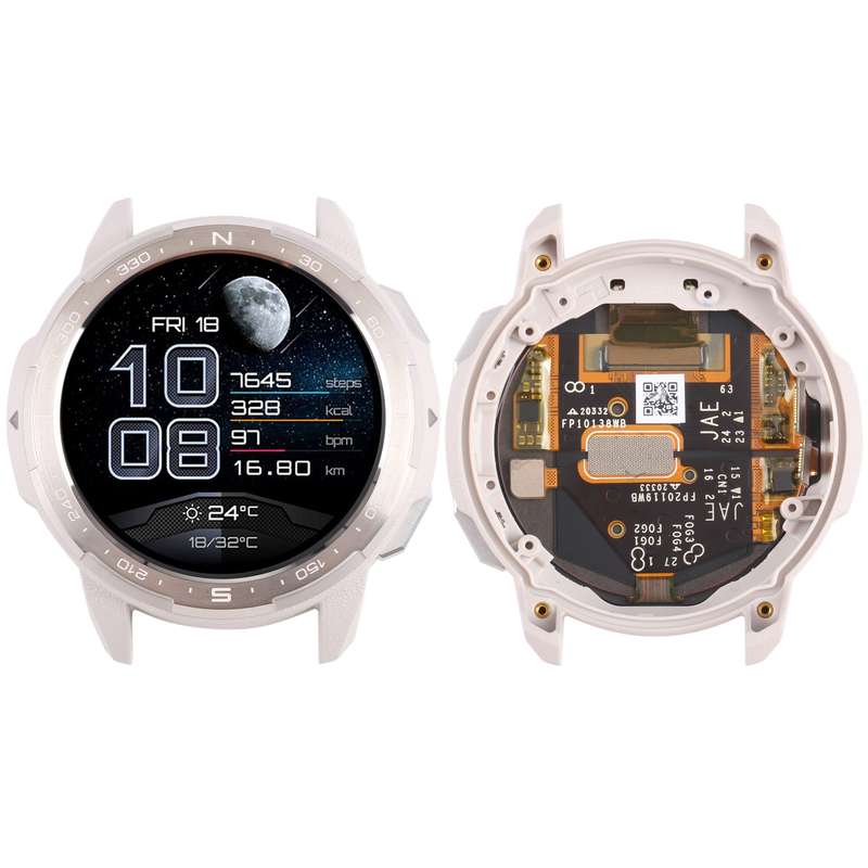 For Honor Watch GS Pro Original LCD Screen and Digitizer Full Assembly With Frame (Blue)