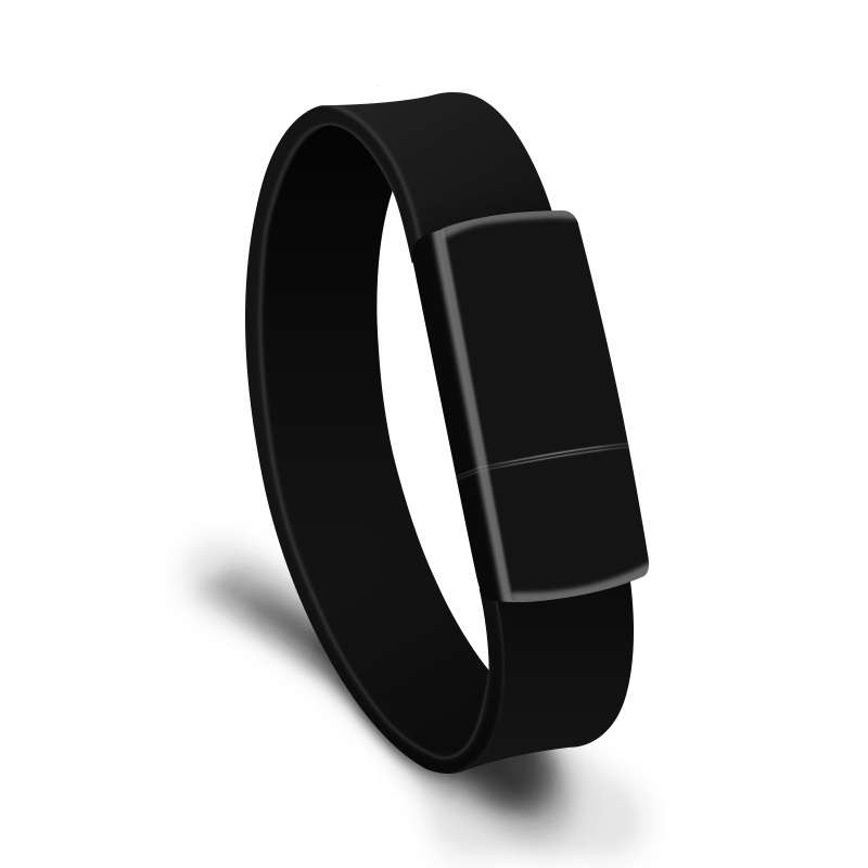 MicroDrive 4GB USB 2.0 Fashion Bracelet Wristband U Disk (Blue)