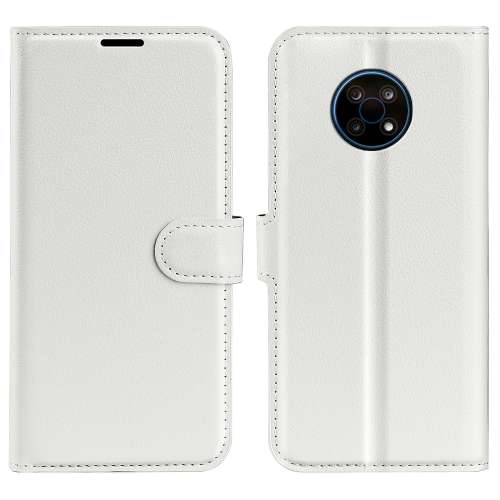 For Nokia G50 Litchi Texture Horizontal Flip Protective Case with Holder & Card Slots & Wallet(Wh...