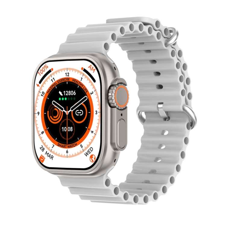 Smart Watch T900 Ultra with 2.09 infinte Display - Grey
