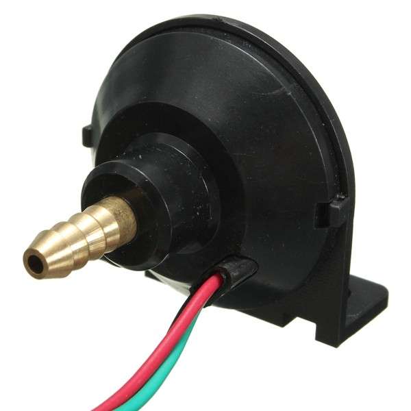 Universal 12V 60mm Black Car Auto Turbo Boost Gauge Meter With Mount Bracket