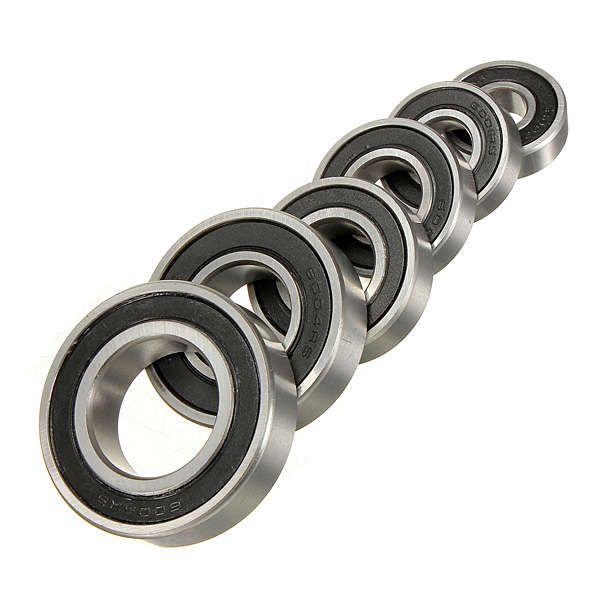 Deep Groove Ball Bearings 6000-6005/2RS High Speed Bearing Steel (SIZE: 6000)