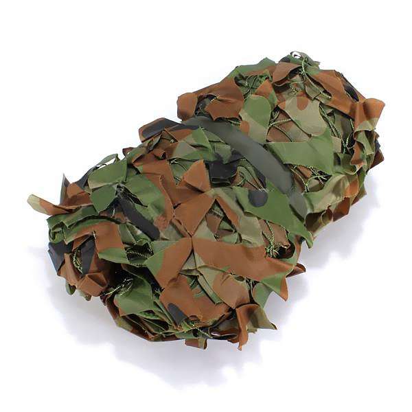 Woodland Camouflage Camo Net For Camping Military Photography