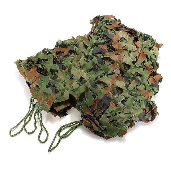 Woodland Camouflage Camo Net For Camping Military Photography