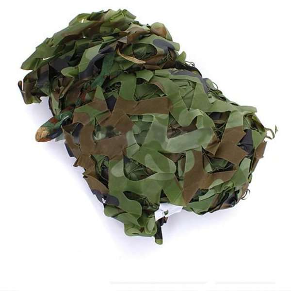 Woodland Camouflage Camo Net For Camping Military Photography