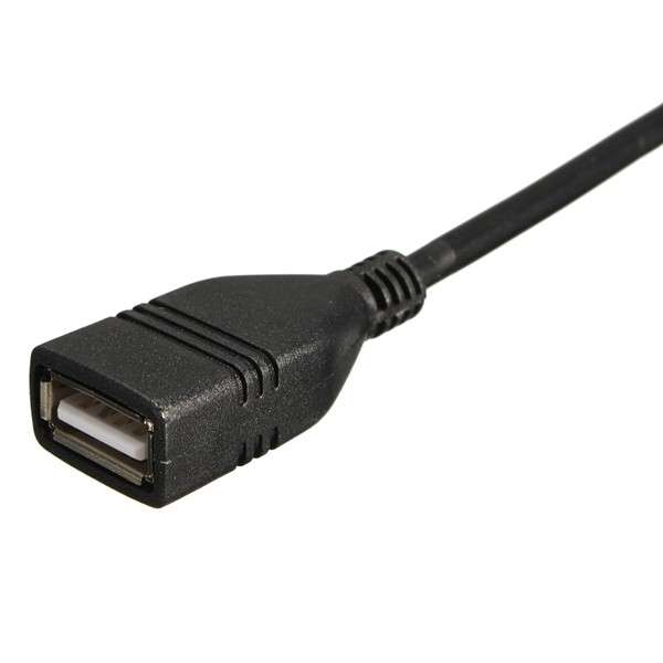Car AMI MDI Music USB Charger 3.5mm Jack AUX Audio Cable For Audi A3 A5 S5