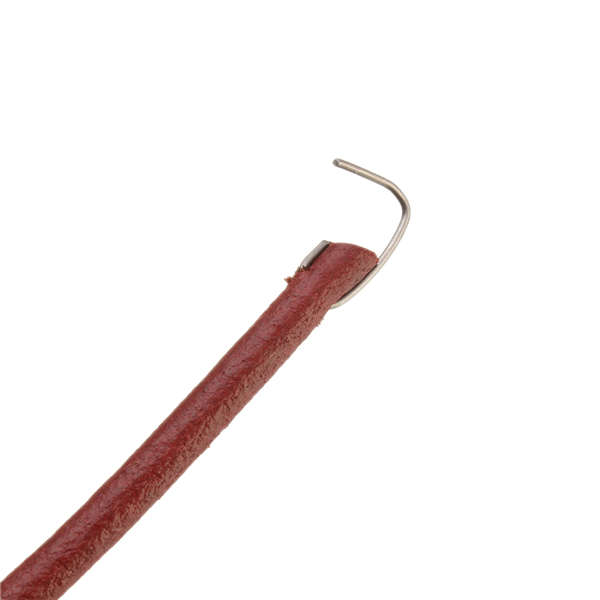 68 Inch Red Softer Leather Treadle Belt For Singer Sewing Machine With Metal Hook