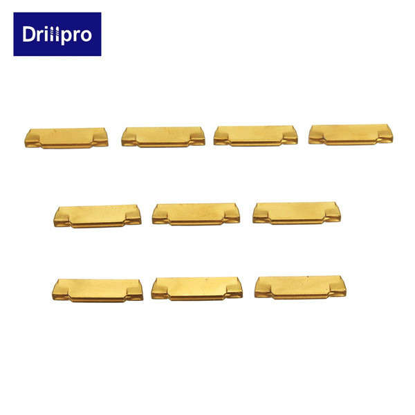 10pcs MGMN200-G 2mm Carbide Inserts for MGEHRMGIVR Grooving Cut-Off Tool
