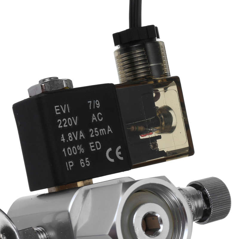G5/8 W21.8 Aquarium CO2 Regulators Check Valve Bubble Counter Magnetic