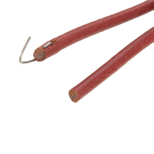 68 Inch Red Softer Leather Treadle Belt For Singer Sewing Machine With Metal Hook