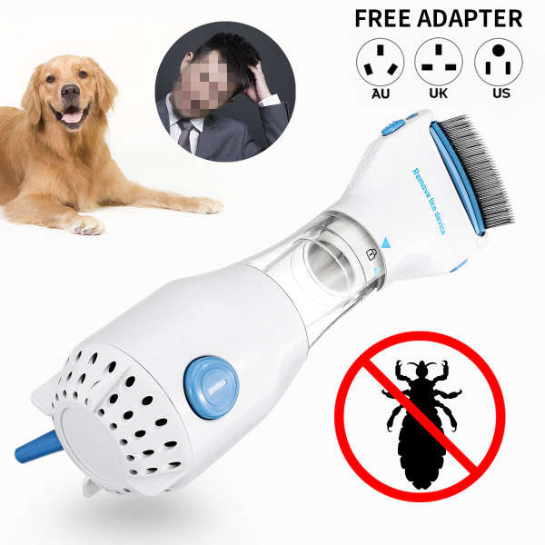 240V Electrical Head Lice Comb Lice Solution Chemical Free Kills Lice Capture Lice Removal