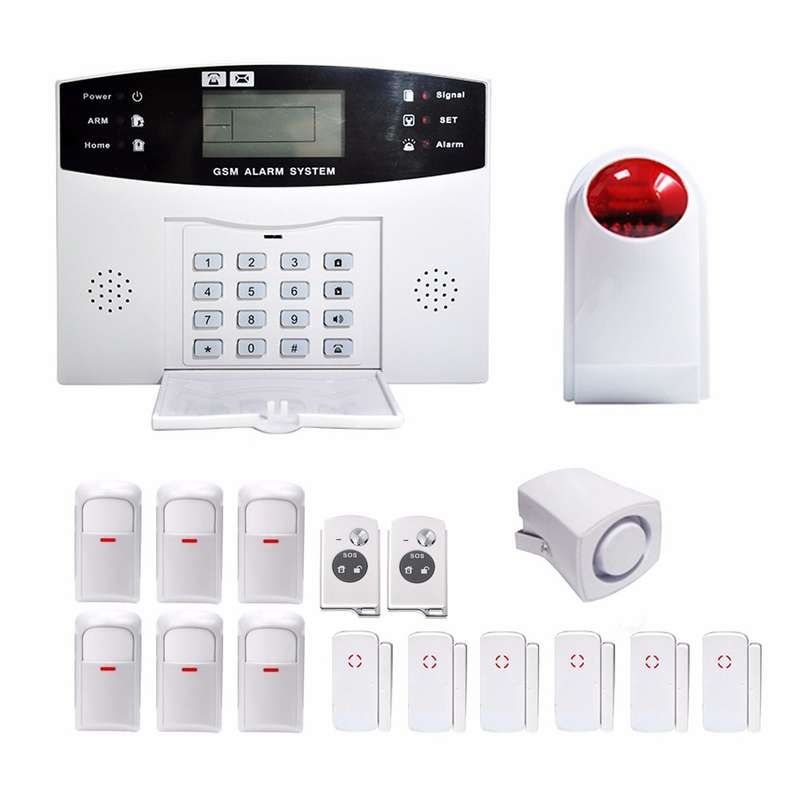 LCD Wireless GSM Autodial For Home House Office Security Burglar Intruder Alarm : Perfect Timing