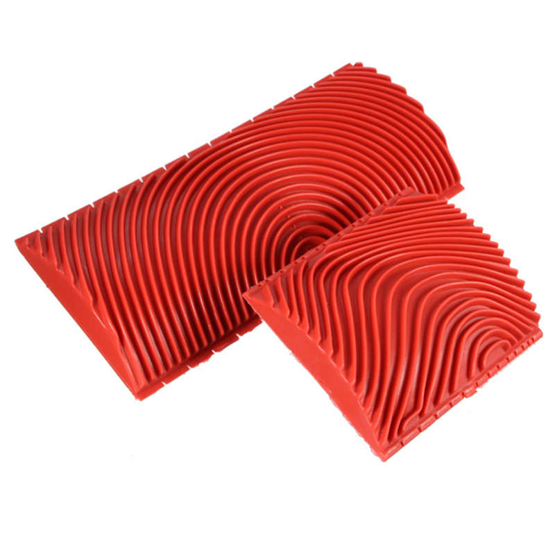 2Pcs Large & Small Wood Graining Tool DIY Wall Floor Painting Effects Wood G