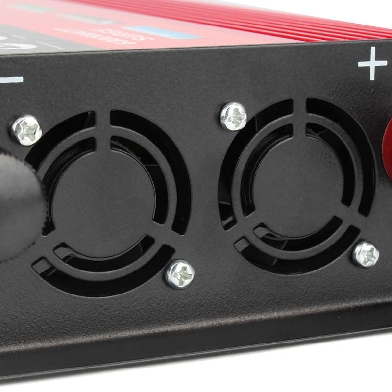 12V TO 220V Solar Inverter 3000W Power Inverter Dual Turbine Cooling System Inverter