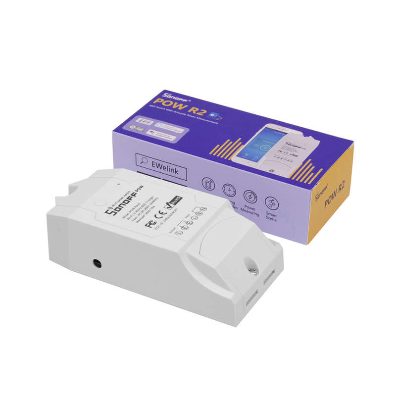 SONOFF POW R2 AC90-250V 16A 3500W DIY WIFI Wireless Long Distance APP Remote Control Switch