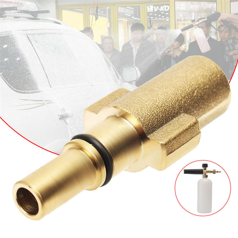 Male Pressure Washer Snow Foam Lance Adapter