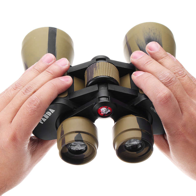 20x50 Outdoor Tactical Binoculars HD BAK4 Optic Day Night Vision Telescope Camping Hiking Travel
