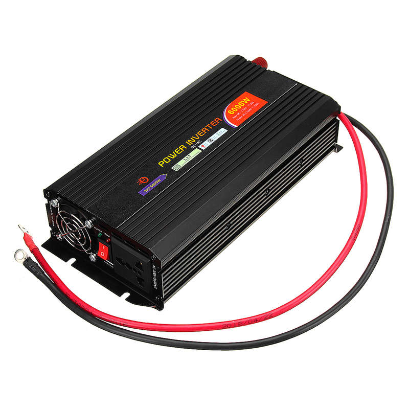 DC 24V To AC 220V Inverter 6000W Modified Power Inverter Converter