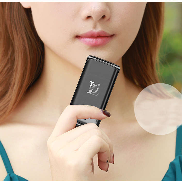 Ulcool V9 Smalllest Flip Phone 850mAh Whatsapp bluetooth Dialer FM Dual SIM Mini Card Phone