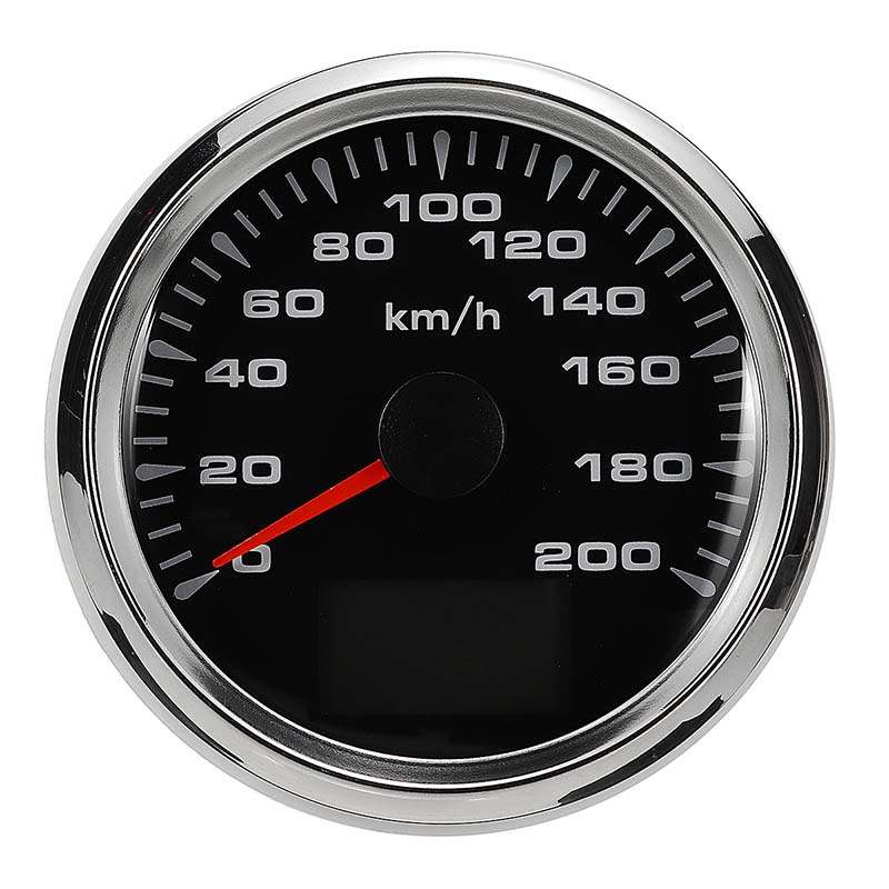200km/h DC9-32V 85mm GPS Speedometer Speed Meter Gauge Waterproof For