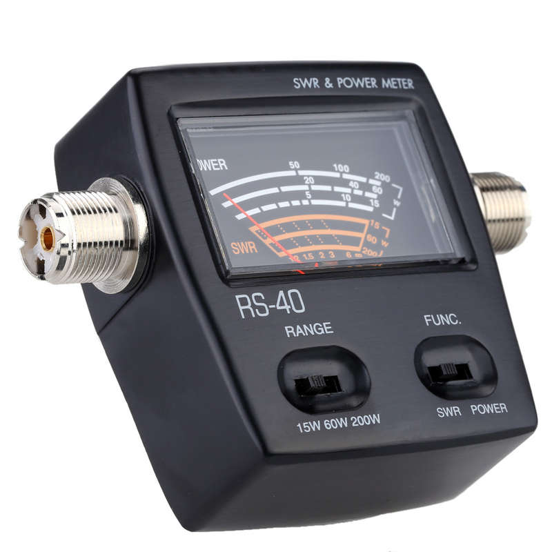 Power Meter SWR Standing Wave Ratio Watt Meter Energy Meters for HAM Mobile