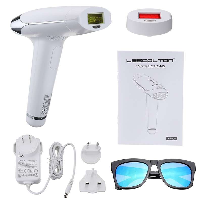 300,000 Pulses IPL Laser Permanent Epilator Hair Removal