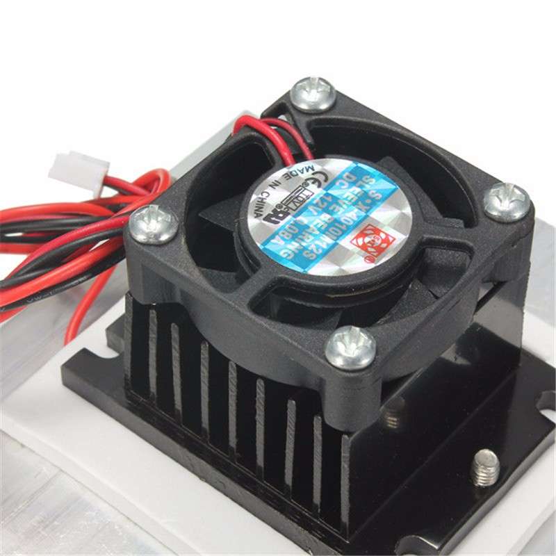 Geekcreit TEC1-12705 Thermoelectric Peltier Refrigeration Cooling System Equipment Kit Cooler Fan -