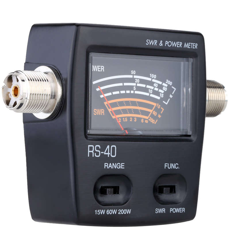 Power Meter SWR Standing Wave Ratio Watt Meter Energy Meters for HAM Mobile