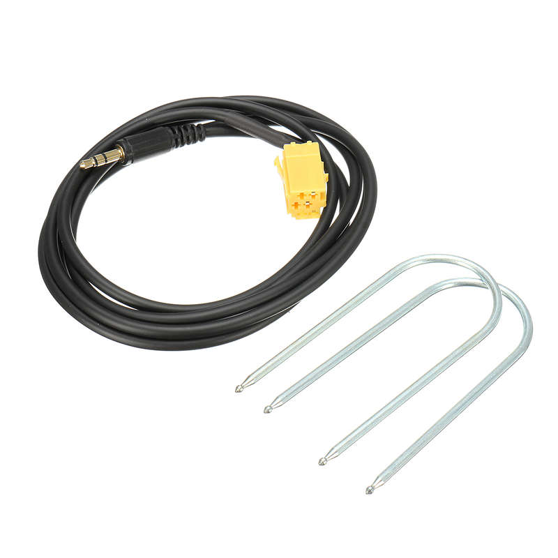 Input Adapter Lead Aux Cable Jack For Fiat Grande Punto With Radio Keys