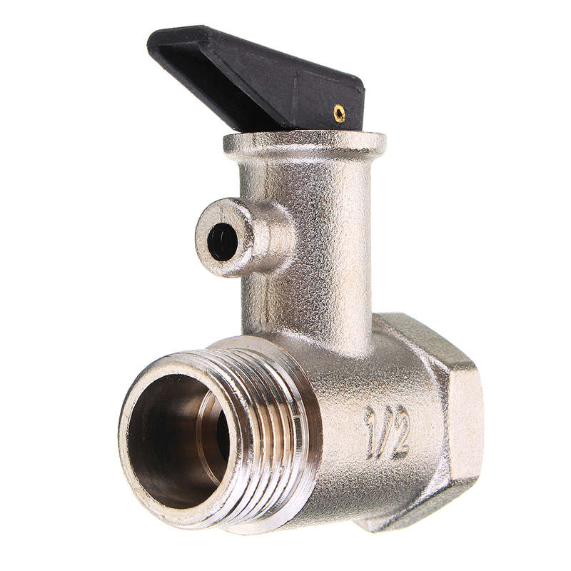 TMOK TK902 1/2 Inch DN15 Brass Valve Water Heater Safety Spring Type Safety Pressure Relief Valves