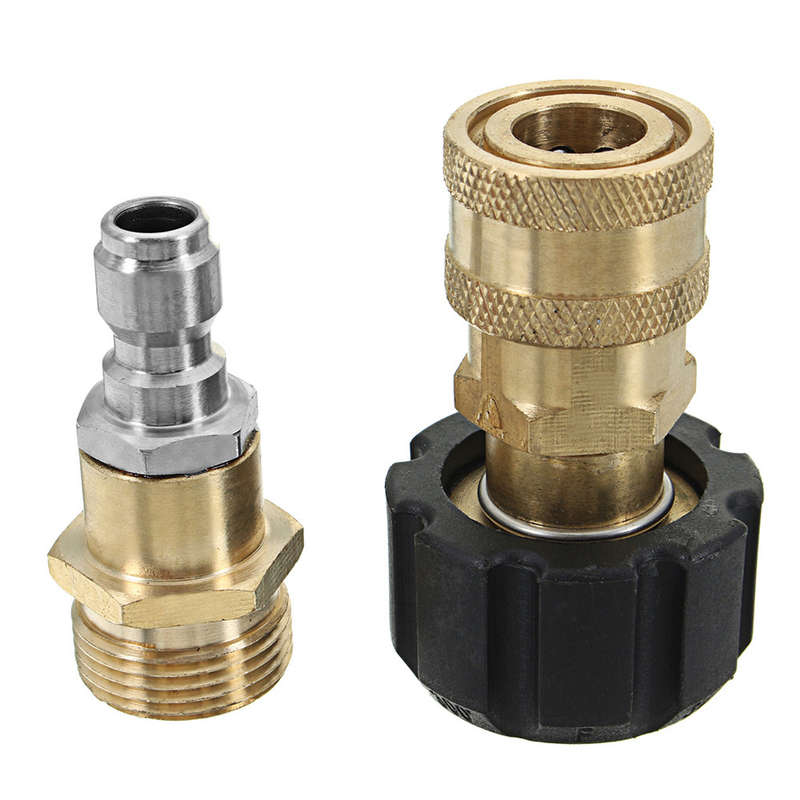 threaded nozzle, quick connect head