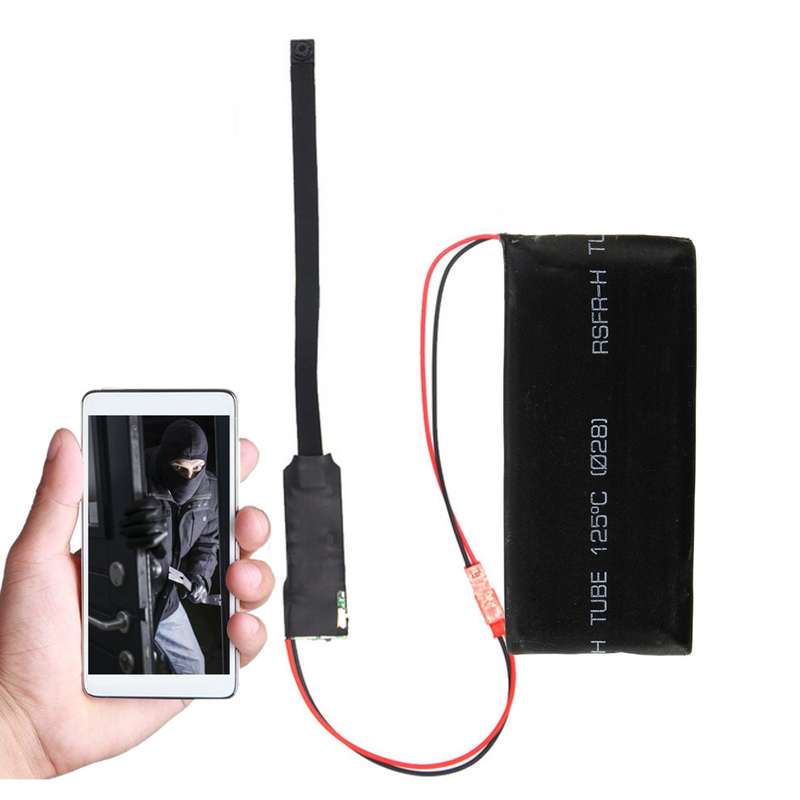 Mini Wireless WiFi IP Hidden Camera DIY Module P2P Network Camera for iOS Android