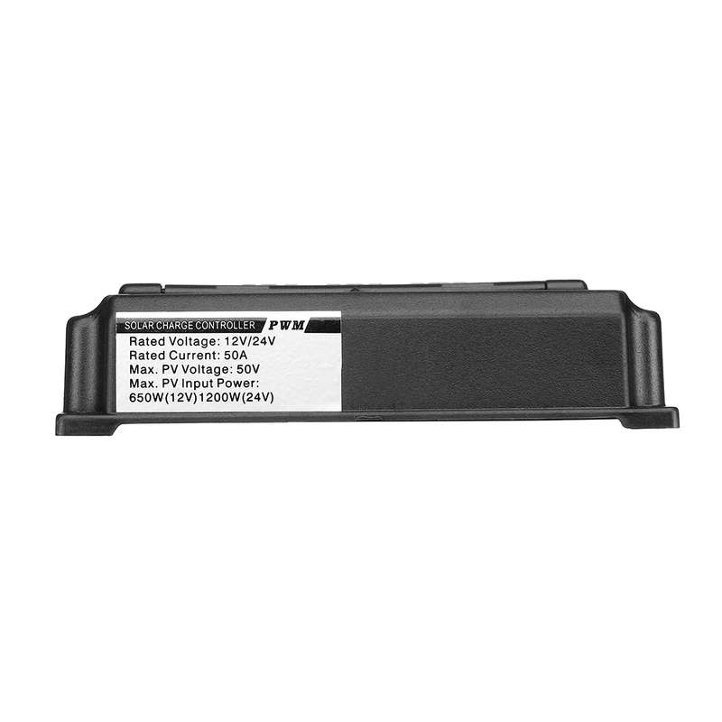 10/20/30/40/50A 12V 24V Auto Solar Panel Solar Charge Controller Battery Cha