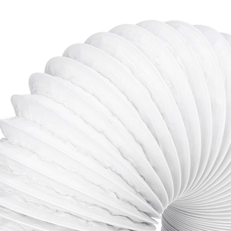 180cm PVC Aluminum Foil Universal Portable Air Conditioner Exhaust Hose 12.5cm Dia