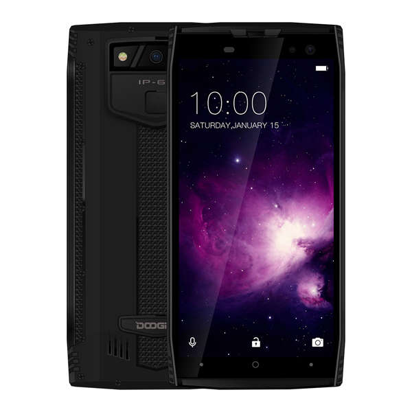 DOOGEE S50 5.7 Inch IP68 6GB RAM 128GB ROM Heilo P23 MT6763T Octa Core 2.5GHz 5180mAh 4G Smartphone