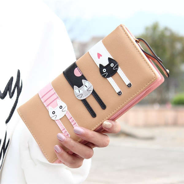 Cat Long Wallet