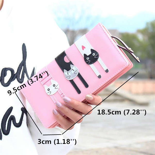 Cat Long Wallet