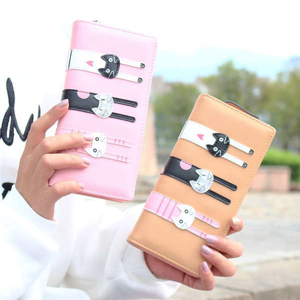 Cat Long Wallet