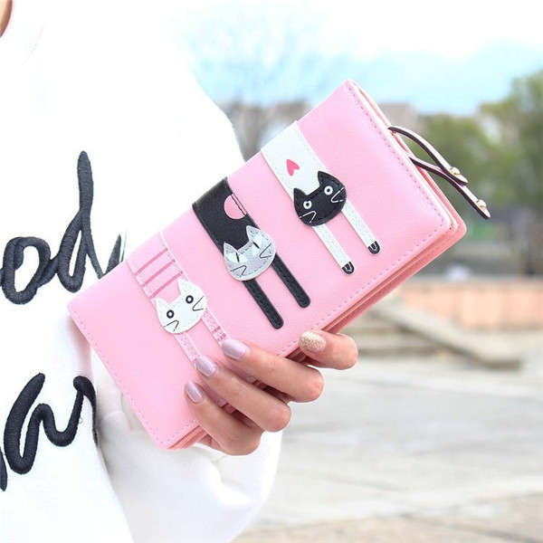 Cat Long Wallet