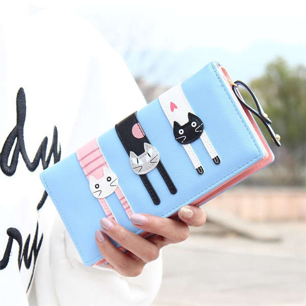 Cat Long Wallet
