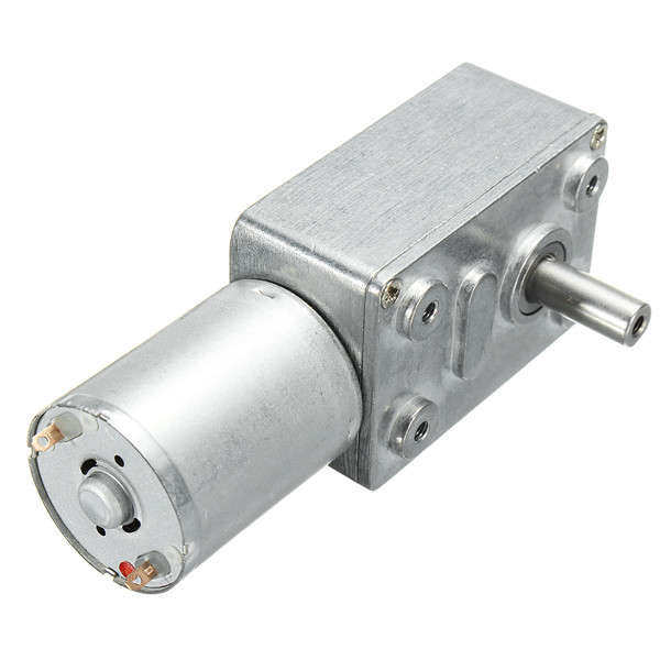 DC 12V 35/60/65/110/220rpm Worm Gear Box Reduction Motor