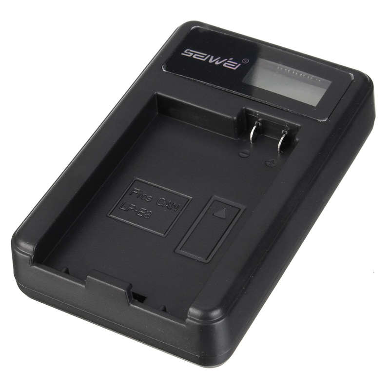 LP-E8 Li-ion Battery Charger With Charging Indicator For CANON Video Digital Camera