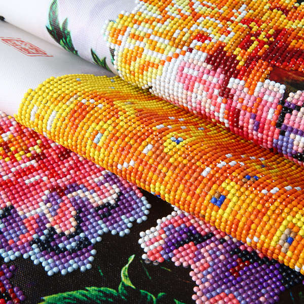 40x40cm 5D DIY Colorful Cat Diamond Painting Full Rhinestone Animal Home Decoration Cross Stitch Kit